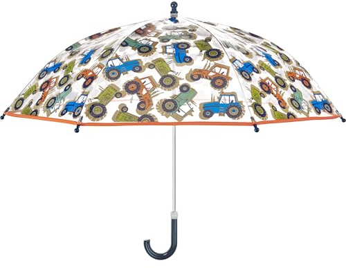 Playshoes Regenschirm Traktoren