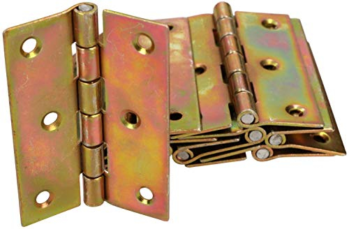 KOTARBAU® Lot de 25 charnières roulées pour meuble - 80 x 60 mm - Toutes les tailles - Galvanisées - Charnières de porte