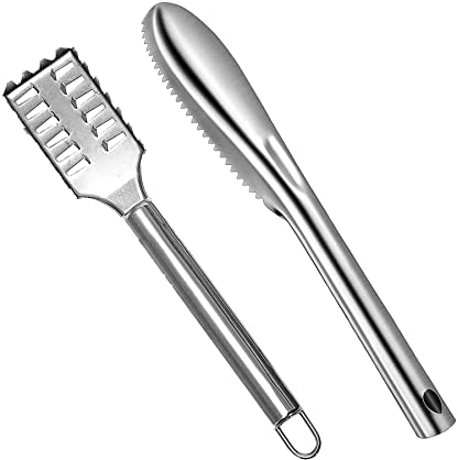 JINSHIN Seafood Preparation Tools, Silber-2stücke, 2