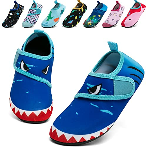 Water Shoes for Kids Girls Boys Toddler Beach Shoes Aqua Socks for Pool Swimming Shoes Non Slip Quick Dry Barefoot Skin Outdoor
