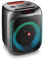 NGS Wild Swag - Tragbarer Lautsprecher, Lautsprecher kompatibel mit Bluetooth 5.0-Technologie, True Wireless Stereo, LED-Lichter und Display, USB-Eingang, TF- und Aux-Audio, 24 x 23 x 30 cm, 80 W