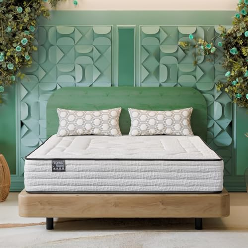 T-ORMU Colchón 135 x 190 Viscoelástico Premium Altura 28 cm - Firmeza Alta - Ideal para Dolores de Espalda - Colchones 135x190 Ortopédico y Ergonómico - Colchon viscoelastico 135x190 Matrimonio