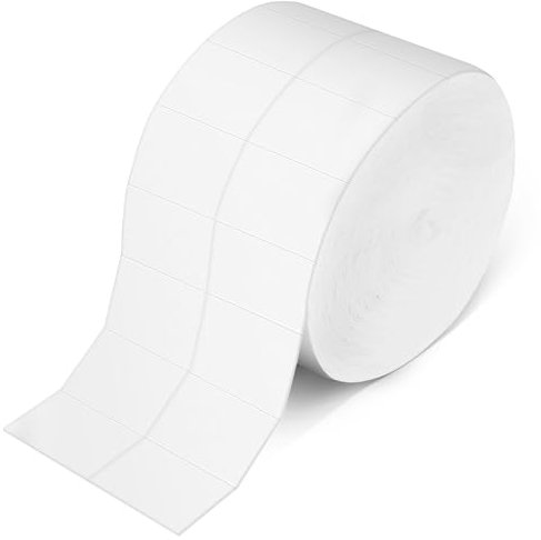 AiQInu Dischetti Struccanti – Dischetti di Cotone Spessi e Assorbenti (1000 pezzi) – Design Senza Polvere per Unghie e Trucco – Ideali per Viaggi e Uso Quotidiano