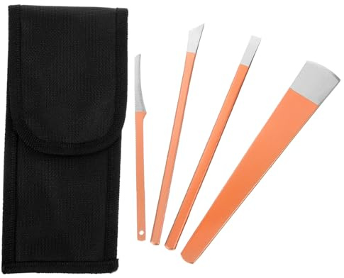 Baluue Strumenti Per Pedicure Coltelli Per Cuticole Dei Piedi Strumento Portatile Per Rimozione Cuticole Kit Per Cura Dei Piedi Strumenti in Inox