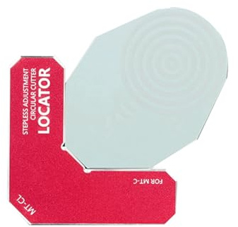 YGBWAOV MT-C Strumento di Assemblaggio Modello Localizzatore di Frese Circolari con Regolazione Continua Strumenti Artigianali Dedicati Strumento Accessorio per Hobby