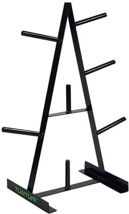 Tunturi Weight Racks Soporte Discos 30mm, Unisex Adulto, Black, 1