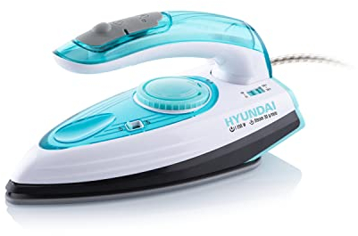HYUNDAI Reisebügeleisen SI990 I Dampfbügeleisen I Trockenbügeleisen I 1200 W I 80ml Tank I Klappbar