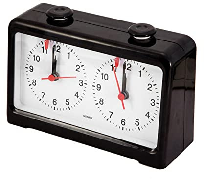 XIDIT Reloj de ajedrez internacional profesional reloj de ajedrez temporizador de reloj analógico temporizador de ajedrez