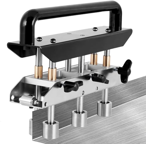 HEYOUTH Blechbiegemaschine,Abkantbank,Biegewinkel 0-90°,Manuell Eisenblechbiegemaschine,Stahl Biegegerät Walze Handkantbank Kantbank Blechbieger,Es gibt keine Längenbegrenzung.