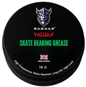 Ragnar Valhax Skate Bearing Grease 10 g – Water-Resistant, Long-Life Bearing Grease for Skateboards, Longboards, Roller & Inline Skates