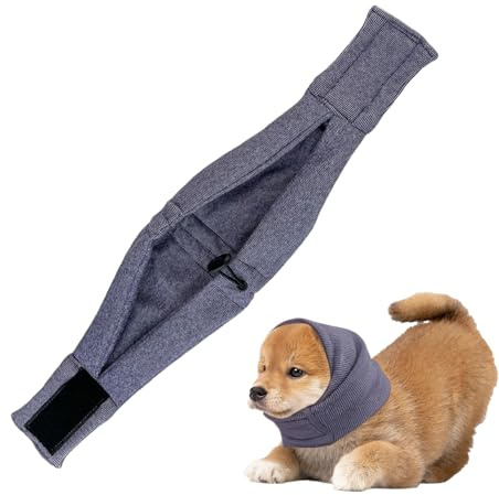 Protège-Oreilles pour Chien Protection Douillette pour Animal de Compagnie