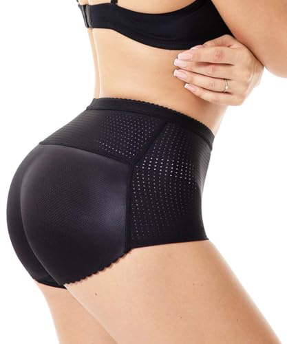 NINGMI Culotte Push Up Femme Sculptante Remonte Fesses Gainante Invisible | Effet remonte fesses | Tissu doux extensible | Invisible sous les vêtements | Robes, jeans & quotidien