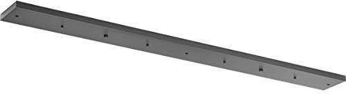 Progress Lighting P860004-143 Five-Light Linear Pendant Canopy, Black