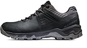 Mammut Mercury IV Low GTX Men | Wanderschuhe für Herren, Wasserdichte Trekkingschuhe, Outdoor Schuhe, Gore-Tex Bergschuhe für Hiking, Mit Vibram Sohle | Black-Titanium, 7