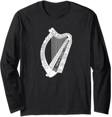 Drapeau de l'Irlande - Drapeau de la Harpe Irlandaise Manche Longue