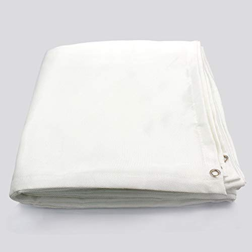 Gihunk Welding Blanket Heavy Duty Fiberglass Fire Blanket Protect Work Area from Sparks (10Ft x 10 Ft)
