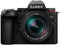 Panasonic LUMIX DC-G9M2LE Micro Four Thirds spiegellose Kamera, Leica DG Vario-Elmarit 12-60 mm F2.8-4.0 Objektiv, 25,2MP, 4K 120p/100p & 5,7K 30p/25p, Phasen-Hybrid-AF, WLAN, Schwarz
