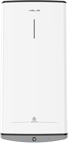 Ariston VELIS DUNE 65 litres - Chauffe-eau électrique Ultra-Plat - 13% d’Economies d’Energie - Conçu et fabriqué pour être installé en France.