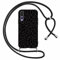 Foonary Handykette Hülle mit Band für Huawei P20 Pro 6,1 Handyhülle, Leopard Design Kette Necklace Case mit Kordel zum Umhängen Silikon Bumper Kratzfest Schutzhülle Cover Schnur für P20 Pro