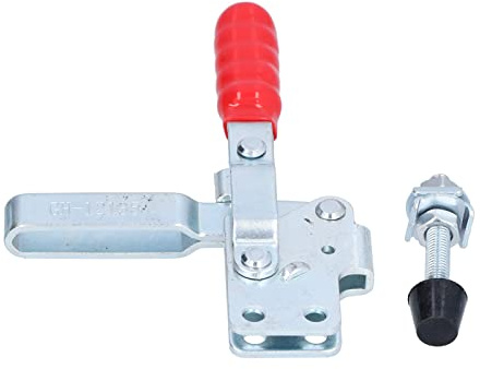 Riuulity Dispositivo di Serraggio a Ginocchiera Rapida, Strumento di Serraggio Verticale Ergonomico per Lavorazione e Saldatura del Legno, Ferro e Plastica, 1 unità