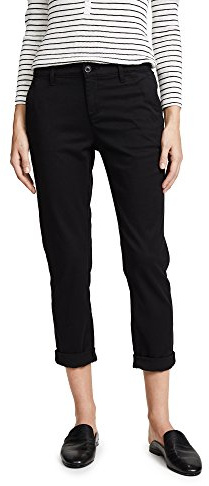 AG Adriano Goldschmied Women's Caden Tailored Trouser Pants, Super Black, 27