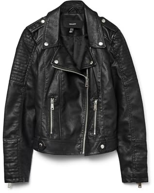 Vero Moda Women's Vmkerriultra Short Coated Jacket Noos Jacket , Black,XL