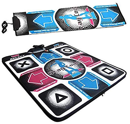 Dance Mat for Kids and Adults, Electronic Dance Pad, Dancing Mat with Multi-Function Games and Levels USB Computer Interface Indoor Dancing Pad, Christmas Birthday Gift Toy for Girls & Boys
