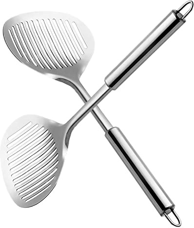 CDOFFICE 2 PCS Cat Litter Scoop Stainless Steel Pooper Scooper Cat Litter Scooper Cat Scooper Litter Box Scooper Poop Scooper