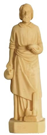 Statuette pour la vente de maisons, statue de St Joseph pour la vente de maisons, figurines en résine, figurines ornements, avec carte d'instructions et prière de maison avec chiffon funéraire
