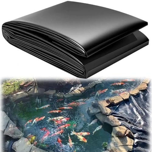 Teichfolie,Teichmembran,Fischteichfolie,Schwimmteich Folie,Gartenpoolmembran,1.2x2mx0.2mm Gartenteich Teichplane Schwimmteich Folie,Gartenteiche Dichtungsfolie,Für Garten,Pond liner,Anti-Penetration