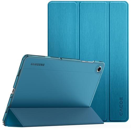 CACOE Funda Compatible con Samsung Galaxy Tab A11+ / A11 Plus /A9+ 11 Pulgadas 2025/2023, Cubierta Trasera Mate Translúcida Ultrafina (Azul)