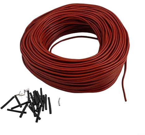 Cavo riscaldante in fibra di carbonio, 12 K, sicuro ed efficiente, con test ad alta tensione (100 m)