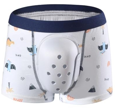 X-Institute Sous-vêtements pour enfants après les chirurgies avec bande élastique à la taille, design lisse, défense douce pour la guérison après circoncision et après opération pour enfants, D