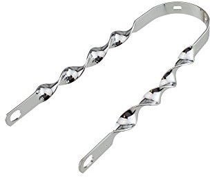 Flat Twisted Lowrider Beach Cruiser Fender Braces Chrome, Various Sizes (16)