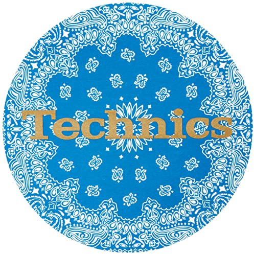 Technics Slipmatta Bandana 2: Blå