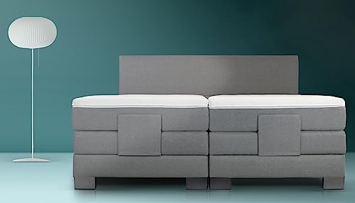 Charlottes Möbelkaufhaus NEU: Boxspringbett ROM IIS mit Motor 90x200 cm elektrisch verstellbar Sondergröße Sondermaß Überlänge Übergröße. (2) 90x200