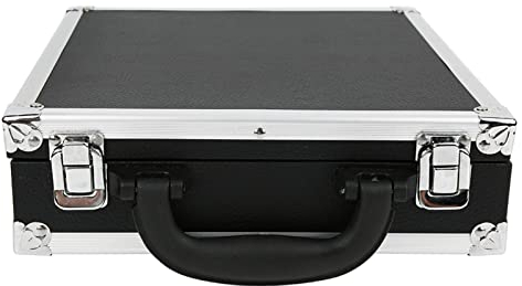 CHEOTIME Billardkugeln Aufbewahrung, Billard Kugel Aufbewahrungsbox Billardausrüstung mit Tragegriff Billard Balls Aufbewahrungsbox Billard Zubehör, Schwarz Tragetasche Box für Billardkugeln