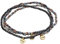 PILGRIM INDIGO 3-in-1-Armbandset (Schwarz)