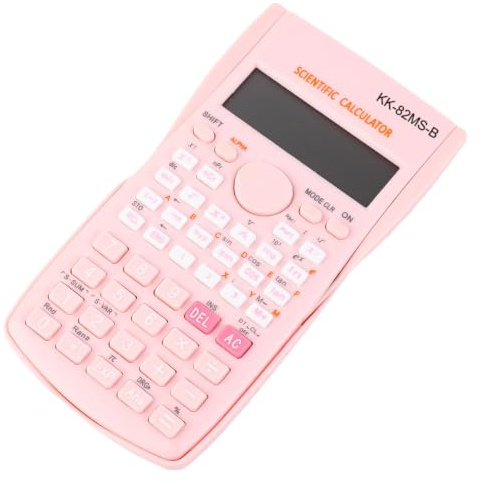 Vetenskaplig Miniräknare 12-siffrig, Multifunktionskalkylator med Stor Displayfunktion med 240 Funktioner, Skjutbart Hårt Omslag för Studenter (#2)