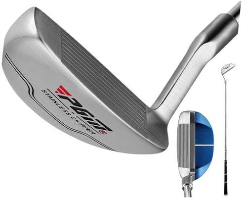 Putter da golf per destrorsi, uomini e donne, principianti, putter con lama da golf a 35 gradi con cuneo di sabbia, driver a cuneo per lanciare il putter (putter a 35 gradi)