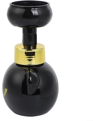 Dispenser di sapone in schiuma a forma di zampa di gatto per bagno e cucina, dispenser automatico di sapone per le mani, in plastica ABS, nero, compatibile con sapone in schiuma, sapone per piatti