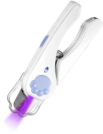 Ciseaux À Griffes De Chien À LED - Ciseaux À Griffes Multifonctionnels Avec Lumière LED | Outil De Soin Des Ongles Pour Chiens – Tondeuse À Griffe Portable Pour Petits Et Grands Animaux De Compagnie,