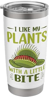 Carnivorous Fly Trap Venus Flytrap Stainless Steel Insulated Tumbler