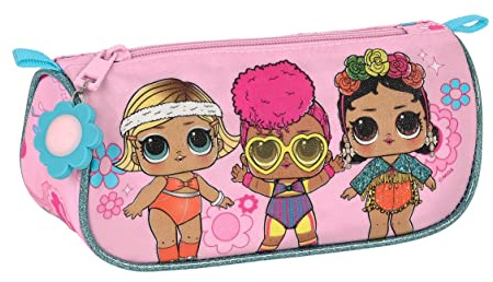 Trousse d'écolier LOL Surprise! Glow girl Rose (20 x 8.5 x 8 cm)