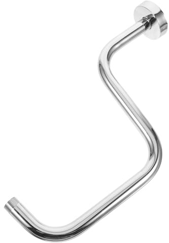 jojofuny Brazo de Ducha de Acero Inoxidable Resistente y Fácil de Limpiar Accesorio Pared para Reemplazo y Conversor Soporte Seguro para Rociador Estándar Baños Modernos