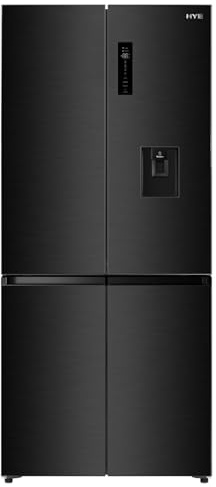 HYE Cross Door American Fridge Freezer 446L, Frost Free, Water Dispenser