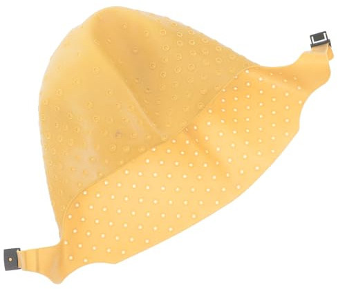 PRETYZOOM Gorro para Mechas de Silicona Dorado con Gancho Reutilizable para Teñir el Cabello, Flexible Sección Precisa Adecuado para Experiencias de Belleza DIY