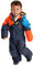 Killtec Schneeanzug Kinder Kesley Mini - Skioverall mit Kapuze - 10.000 mm Wassersäule - Skianzug für Jungen und Mädchen, Dunkelnavy, 110/116