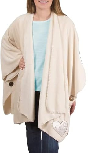 Pavilion Gift Company Love You Nana-One Size Fits Most Cream Blanket Shawl, 50x30