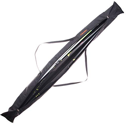 John Paddle - Bolsa para esquí de fondo con bastones, 180, 190, 200, 210 cm, material resistente, cremallera larga